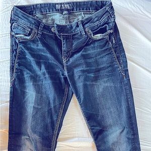 Amazing Women Silver Jeans (W 32x L 31)